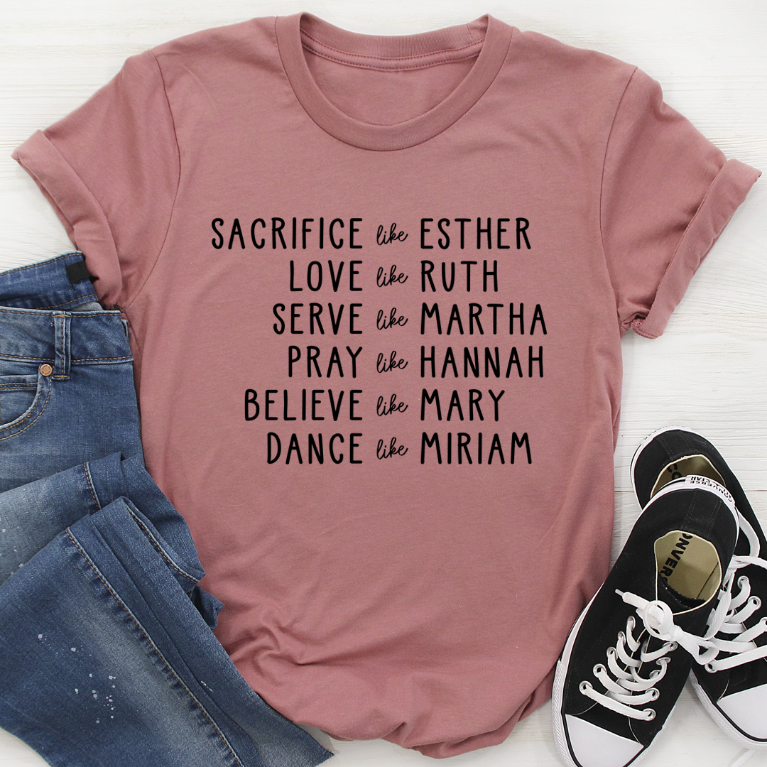 Women of the Bible T-Shirt