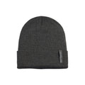 RB5005CT | CIMONE Unisex Knit Beanie in a Tubular Wool Blend Made in Italy. Color: Graphite. One Size