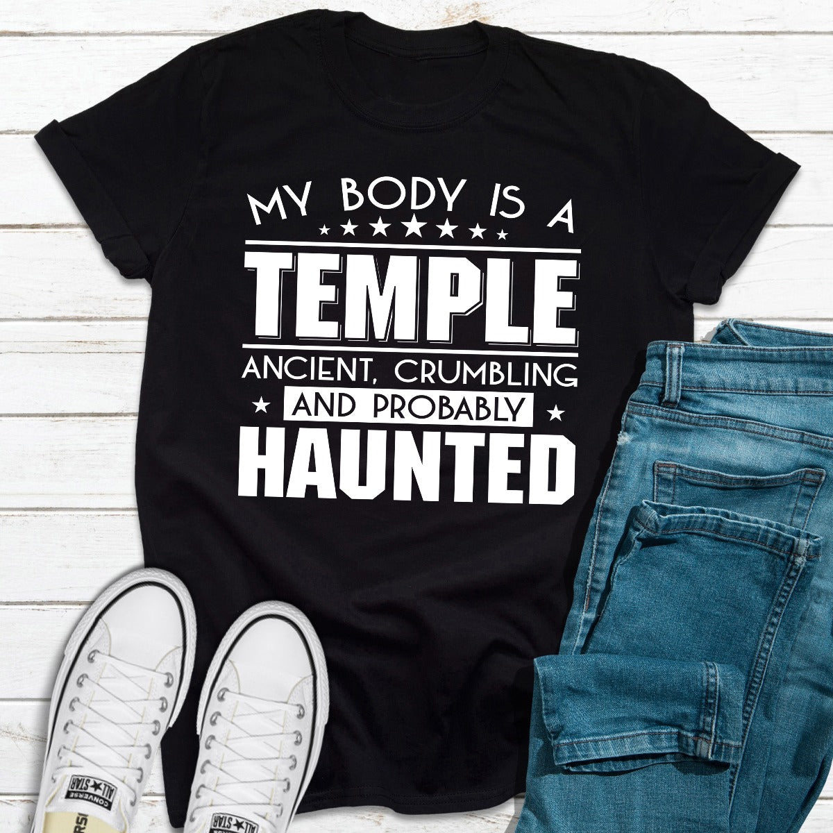 My Body Is A Temple T-Shirt-2
