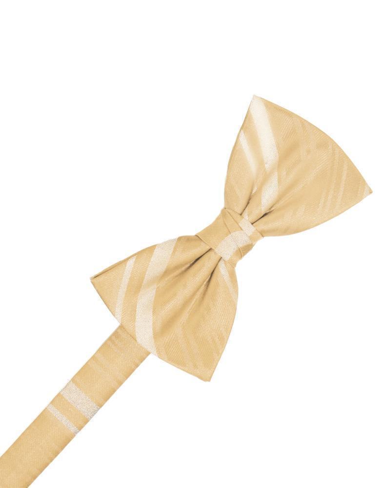 Striped Satin Kids Bow Tie